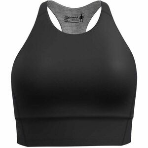 Smartwool W ACTIVE CROP BRA Női sportmelltartó, fekete, méret kép