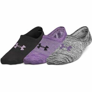 Under Armour BREATHE LITE ULTRA LOW 3P Női zokni, fekete, méret kép