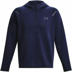 Under Armour UNSTOPPABLE FLEECE HOODIE Férfi pulóver, sötétkék, méret kép
