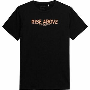 4F MEN´S T-SHIRT Férfi póló, fekete, méret kép