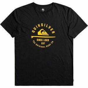 Quiksilver MW SURF LOCKUP SS Férfi póló, fekete, méret kép