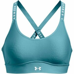 Under Armour INFINITY MID COVERED Női sportmelltartó, türkiz, méret kép