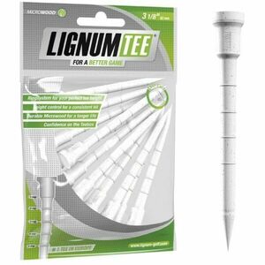 LIGNUM TEES 82MM Golf tee, fehér, méret kép