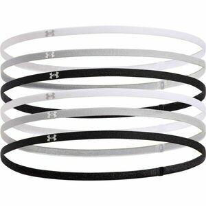 Under Armour MINI ELASTIC 6PK Női fejpánt, szürke, méret kép