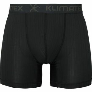Klimatex RUNE MID SILKTOUCH Férfi funkcionális boxeralsó, fekete, méret kép