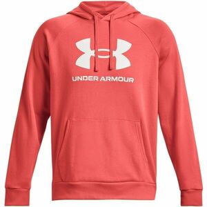 Under Armour RIVAL FLEECE LOGO HD Férfi pulóver, piros, méret kép