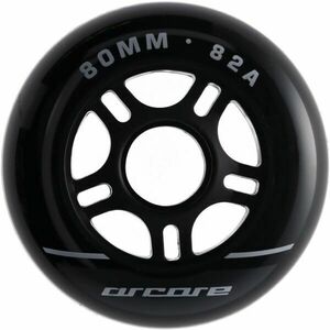 Arcore INLINE WHEELS 4PACK 80-82A Görkorcsolya kerék, fekete, méret kép