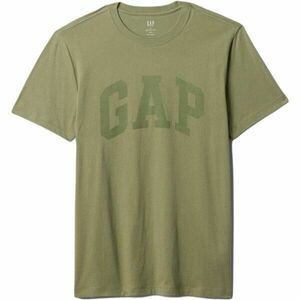 GAP BASIC LOGO Férfi póló, khaki, méret kép