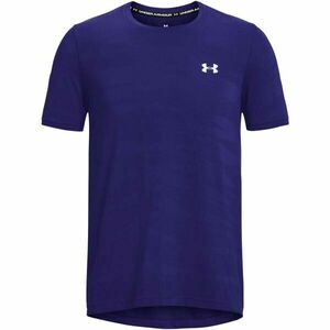 Under Armour SEAMLESS WAVE SS Férfi póló, kék, méret kép