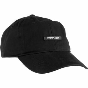 Finmark SUMMER CAP Baseball sapka, fekete, méret UNI kép