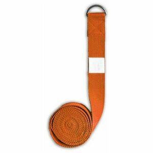 YOGGYS STRETCHING STRAP Jógaheveder, narancssárga, méret kép