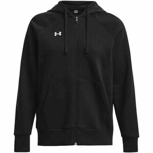 Under Armour RIVAL FLEECE FZ HOODIE Női pulóver, fekete, méret kép