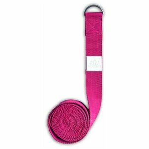 YOGGYS STRETCHING STRAP Jógaheveder, rózsaszín, méret kép