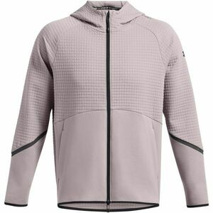 Under Armour UNSTOPPABLE FLEECE GRID Férfi pulóver, szürke, méret kép