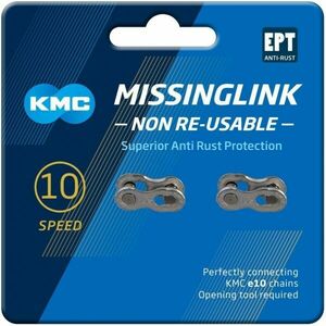 KMC CHAIN CLUTCH 5, 88/10 Patentszem, ezüst, méret kép