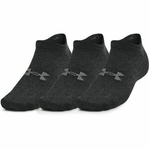Under Armour ESSENTIAL NO SHOW 3PK Uniszex zokni, fekete, méret kép