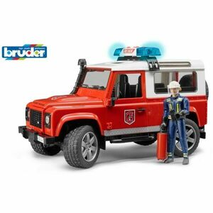 BRUDER FIRE TRUCK WITH FIREMAN Tűzoltó autó tűzoltóval, mix, méret kép