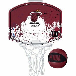 Wilson NBA TEAM MINI HOOP CLE CAVS Mini kosárlabda palánk, bordó, méret kép