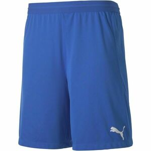 Puma TEAM FINAL 21 KNIT SHORTS Férfi rövidnadrág, sötétkék, méret kép