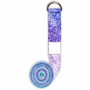 YOGGYS STRETCHING STRAP FROZEN Jógaheveder, kék, méret kép