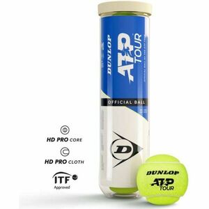 Dunlop ATP 4 KS Teniszlabda, sárga, méret kép