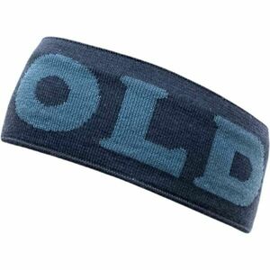 Devold LOGO MERINO HEADBAND Modern gyapjú fejpánt, sötétkék, méret kép