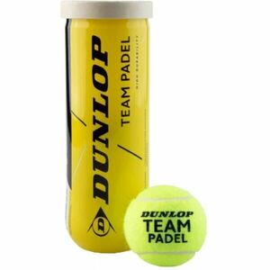 Dunlop PADEL TEAM Padel labda, sárga, méret kép