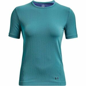 Under Armour RUSH SEAMLESS Női póló, türkiz, méret kép