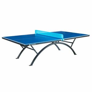 Kültéri pingpong asztal inSPORTline OUTDOOR 100, ITTF hivatalos méret, fémhálóval, SMC kompozit deszka, stabil, 86kg, nem összecsukható, masszív kép