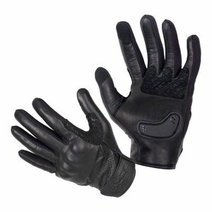 Motoros kesztyű W-TEC Black Heart Ravenero, rugalmas anyag, dupla varrás kép