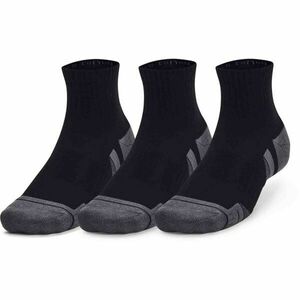 Under Armour PERFORMANCE COTTON 3PK QTR Gyerek zokni, fekete, méret kép