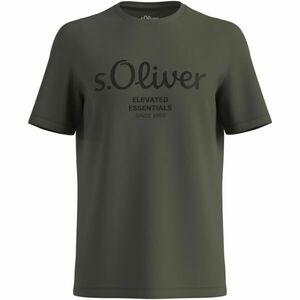 s.Oliver RLBS T-SHIRT SS NOOS Férfi póló, khaki, méret kép