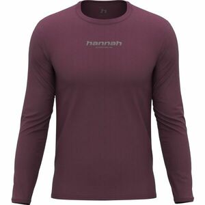 Hannah BINE L/S Hosszú ujjú férfi felső, bordó, méret kép