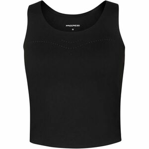 PROGRESS ZORA TANK TOP Női sportos atléta, fekete, méret kép