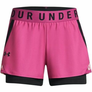 Under Armour PLAY UP 2-IN SHORTS Női rövidnadrág, rózsaszín, méret kép