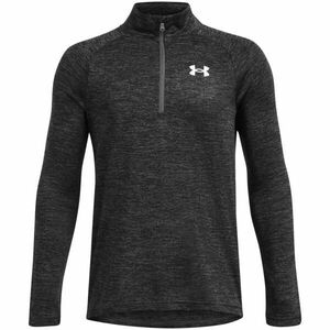 Under Armour TECH 2.0 1/2 ZIP Fiú felső, sötétszürke, méret kép