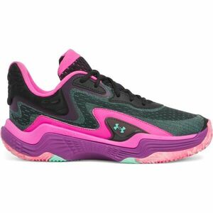 Under Armour SPAWN 7 Uniszex kosárlabdacipő, fekete, méret 42.5 kép