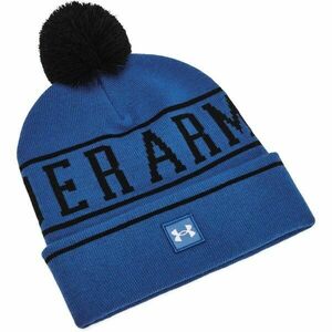 Under Armour HALFTIME POM Téli sapka, kék, méret kép