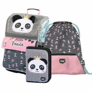 BAAGL 3 SET ZIPPY PANDA Iskolai szett, mix, méret kép