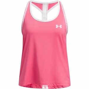 Under Armour KNOCK OUT Lány ujjatlan felső, rózsaszín, méret kép