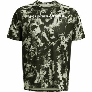 Under Armour TECH ABC CAMO Férfi rövid ujjú póló, khaki, méret kép