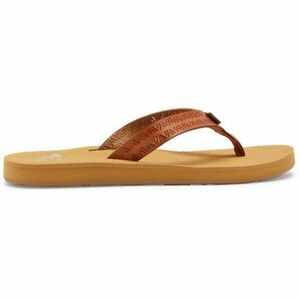 Roxy PORTO MOTIF Női flip-flop papucs, barna, méret 37 kép