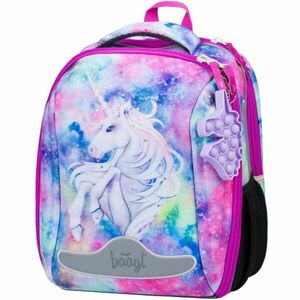 BAAGL SHELLY UNICORN Iskolatáska, lila, méret kép