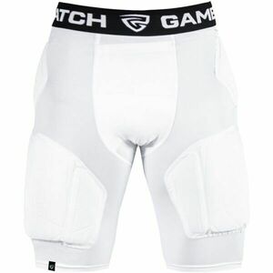GAMEPATCH PADDED SHORTS PRO+ Kompresziós uniszex shorts, fehér, méret kép