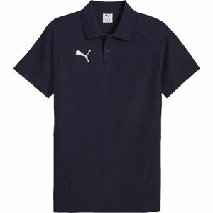 Puma TEAMEVOSTRIPE POLO Férfi galléros póló, sötétkék, méret XXXL kép