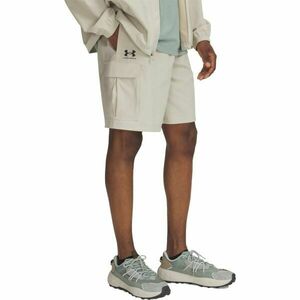 Under Armour VIBE WOVEN Férfi rövidnadrág, bézs, méret kép