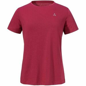 Schöffel T SHIRT HOHBERG Gyorsan száradó női felső, bordó, méret kép