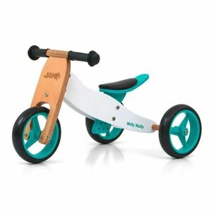 MILLY MALLY JAKE 2v1 Gyerek multifunkciós futóbicikli, fehér, méret kép