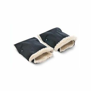 SENSILLO MUFF 2 db 45 x 21 CM Babakocsi kézmelegítő, fekete, méret kép