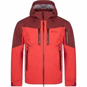KILPI HASTAR Férfi vízálló outdoor kabát, piros, méret kép